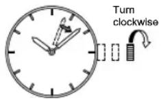 ORIENT Sports EL03004B - [How to set the time] - 2