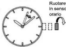 ORIENT Sports EL03004B - [Impostazione dell'ora] - 2