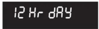 KENMORE 790.94204 - Setting 12 Hour or 24 Hour Display Mode - 1