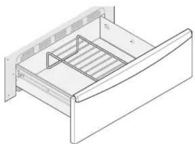 KENMORE 790.94204 - Arranging Warmer Drawer Rack Positions - 1