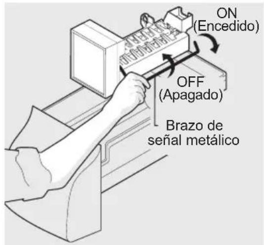 FRIGIDAIRE FFHS2622MM - APAGADO/ENCENDIDO del Fabricador de Hielo TRASERO - 1