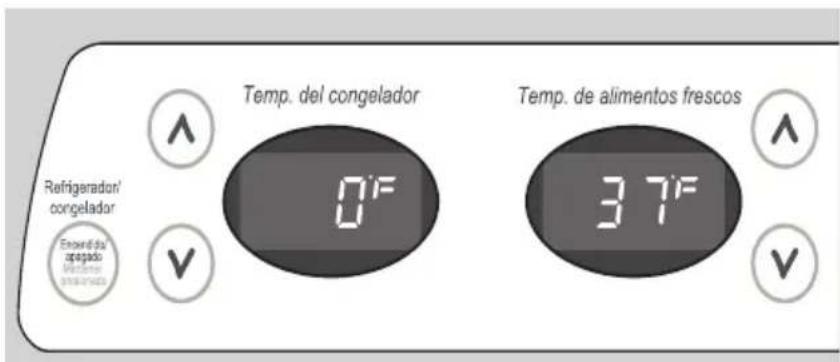 FRIGIDAIRE FFHS2622MM - SI EL INDICADOR DE TEMPERATURA PARPADEA... - 1