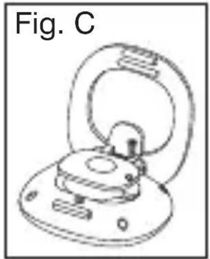 HOMEDICS Hip & Pocket PDM-100A - INSTALLING THE BATTERY - 3