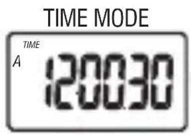 TIME MODE A TIME 12:00:30