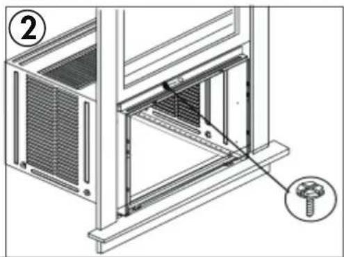 Technical diagram of a mechanical assembly with a bolt and housing, no visible text or symbols.