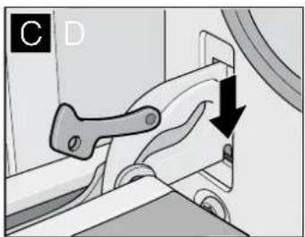 CONSTRUCTA CH110210 - Accrocher la porte de l'appareil - 1