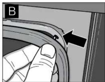 CONSTRUCTA CH110210 - Changing the door seal - 2