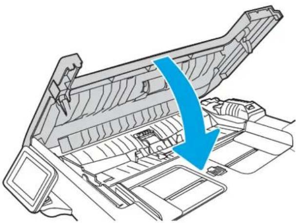 BLU Studio Selfie 3 - Clear paper jams in the document feeder - 3