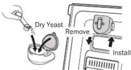 Dry Yeast Remove Install