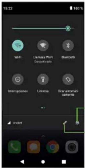 15:22 100 % WiFi Llamada WiFi Desertingono Bluetooth Interruptores Lifetime Graw automini-camera oricket