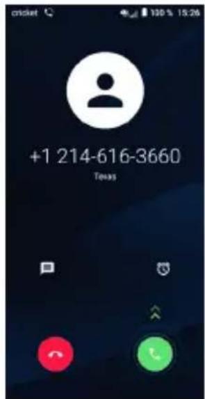 ALCATEL Insight - Cuando la pantalla está desbloqueada - 1
