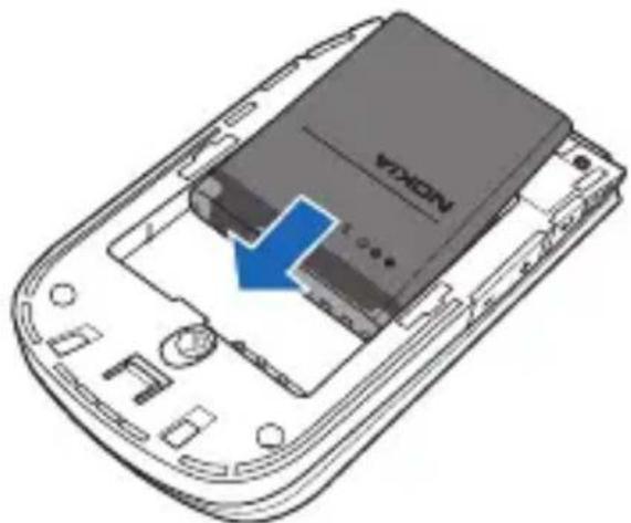 NOKIA 3606 - ■Install and remove the battery - 3