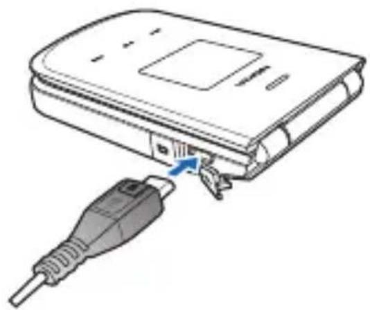 NOKIA 3606 - Cargar la batería - 1