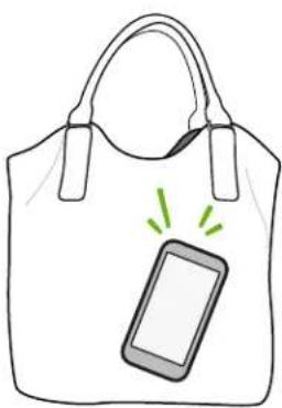 HTC Desire 520 - Incrementar automáticamente el volumen del timbre cuando el teléfono está en su bolsillo o bolso - 1