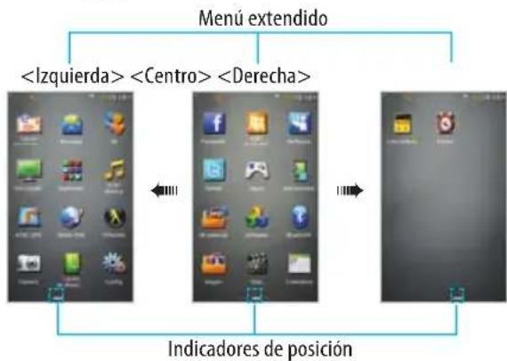 PANTECH Lazer - Navegación a través de los menús - 1