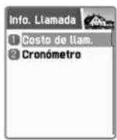 PANTECH G510 - Info. Llamada(Información de llamada) - 1