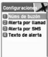 PANTECH G510 - Correo de voz - 2