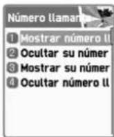 PANTECH G510 - - Número llamante - 2