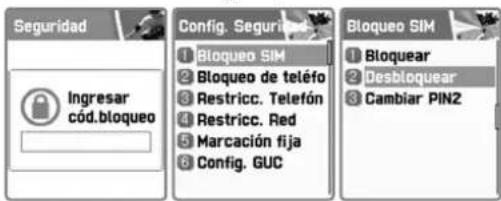 PANTECH G510 - - Bloqueo SIM(Bloqueo de SIM) - 2