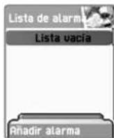 PANTECH G510 - Añadir alarma - 1