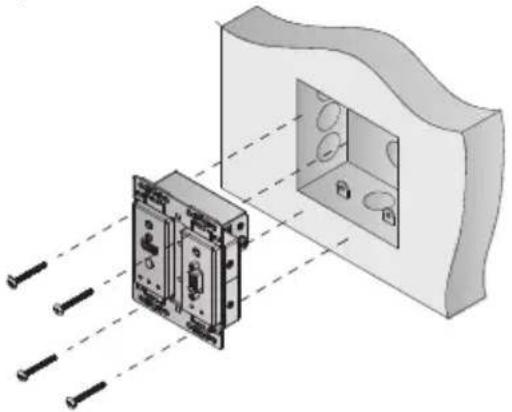 ATEN VE2812AEUT - VE2812AUST Wall Mount - 1