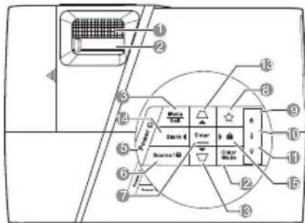 Diagram of a refrigerator interior with labeled compartments and fixtures, including door, seat, and front panel.