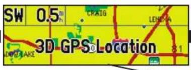 SW 0.5° CRAIG LENSY-A 3D GPS Location LAKE