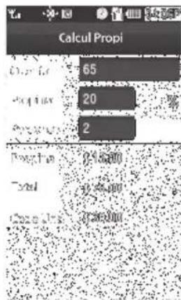 SAMSUNG SCH-R860 - Calculadora de propinas - 1