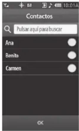 Contactos Pulsar aquí para buscar Ana Benito Carmen OK