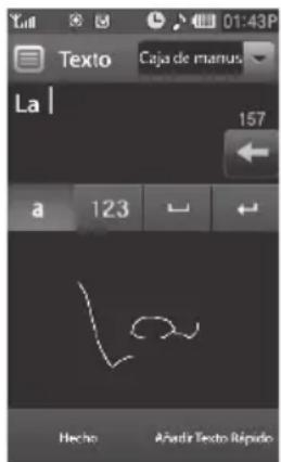 Texto Caja de manus La | 157 a 123 ← ← L Hecho Aladrar Texto Rípado