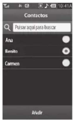 Contactos Pulsar aquí para buscar Ana Benito Carmen Andir