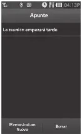 Apunte La reunión empezará tarde MemorAndium Nuevo Borrer