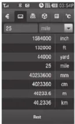 25 mile 1584000 inch 132000 ft 44000 yard 25 mile 40233600 mm 4023360 cm 40233.6 m 40.2336 km Rest