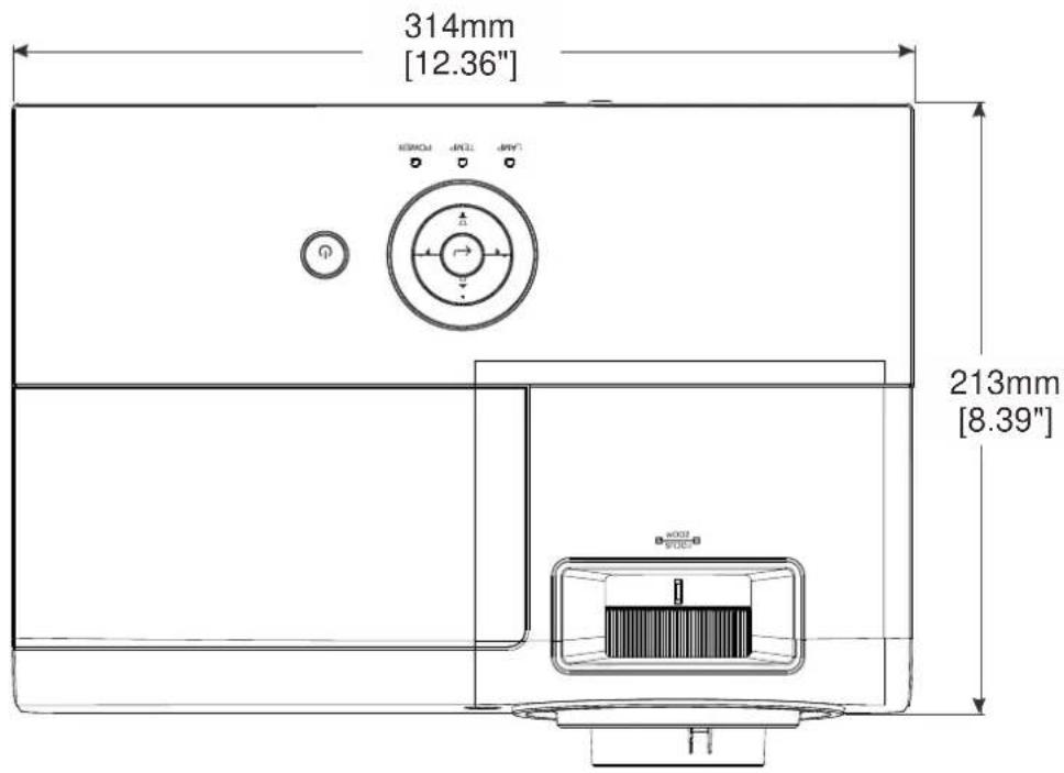 314mm [12.36"] 213mm [8.39"]