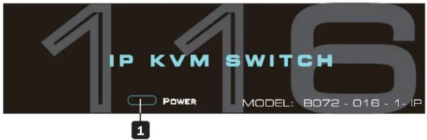 IP KVM SWITCH POWER MODEL: B072 - 016 - 1-IP