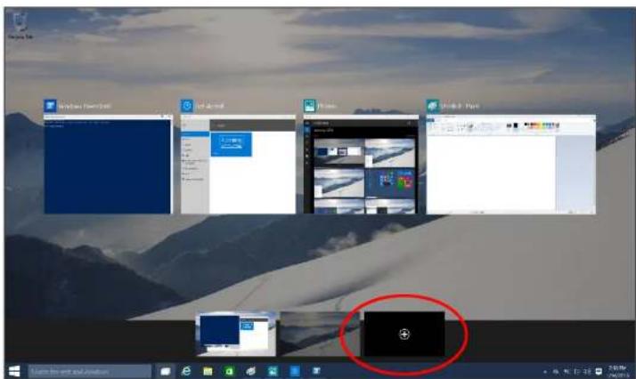 AIRIS OnePad Windows 10 - Creando un nuevo escritorio virtual - 1