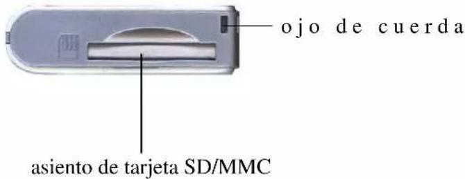 ojo de cuerda asiento de tarjeta SD/MMC