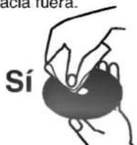 acia fuera. Sí