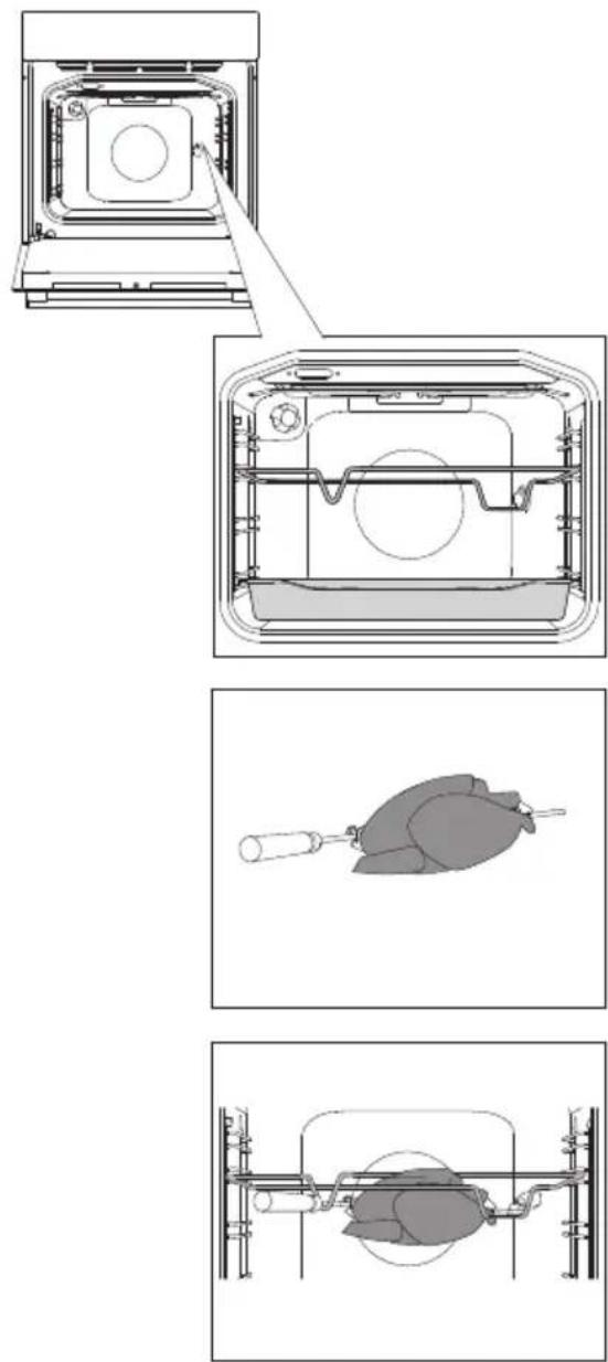 GORENJE BO735E11X - Cozimento no espeto giratório (segundo o modelo) - 1