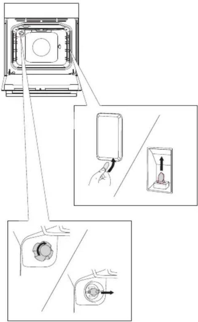 GORENJE BO735E11X - SUBSTITUIÇÃO DA LÂMPADA - 1