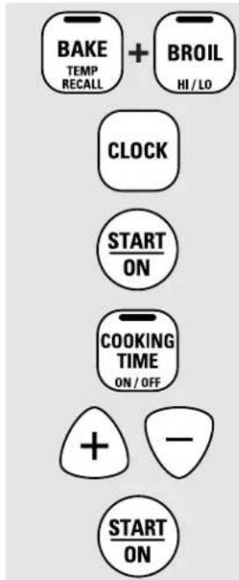 GE JDP36BDCT - How to Set for Regular Baking/Roasting - 1