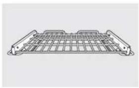 Technical line drawing of a grid-like mechanical component (no text or symbols)