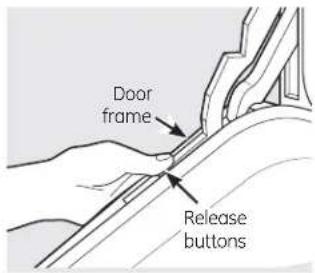 Door frame Release buttons