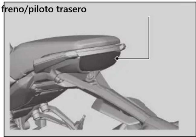 Honda CBF300 (2019) - Luz de freno/piloto trasero - 1