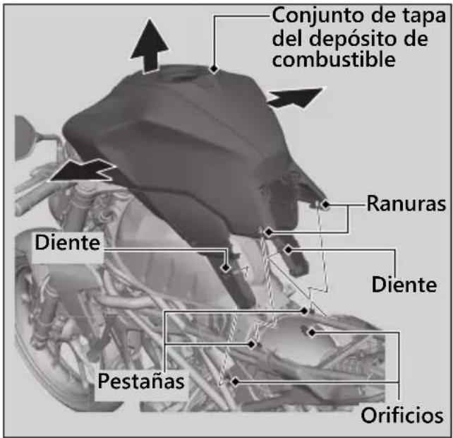 Honda CBF300 (2019) - Desmontaje - 3