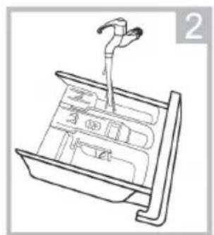 Seiki SC-600AU7FL - CLEANING THE DETERGENT DISPENSER - 2