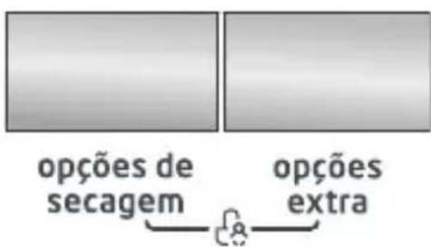 MIDEA LSE12X2 - Combinação de botões para bloqueio do painel - 2