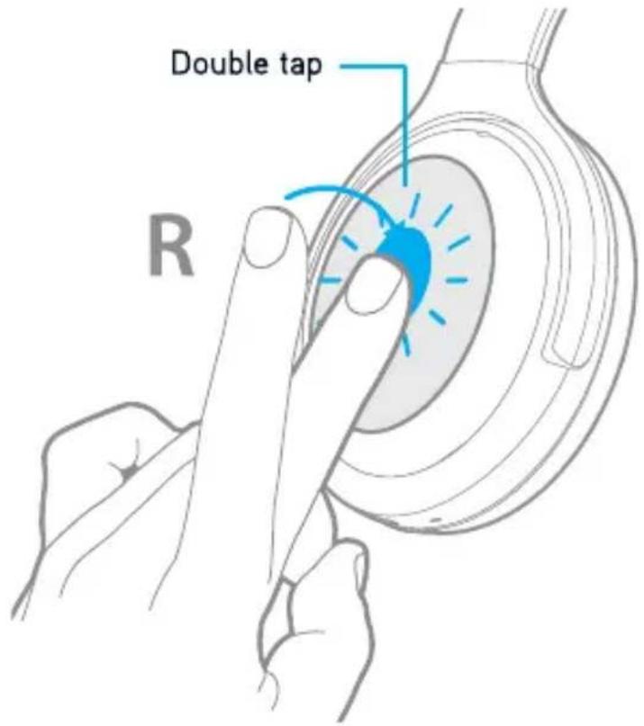 Double tap R