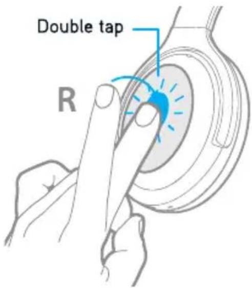 Double tap R