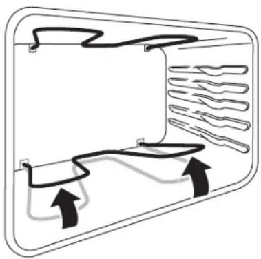 FRIGIDAIRE FGEF3036TB - Cleaning under bake element (some models) - 1